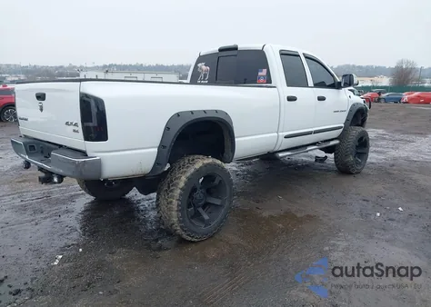 2006 Dodge Ram 2500 Slt/Sport из США, поврежденный, VIN 1D7KS28D96J193926